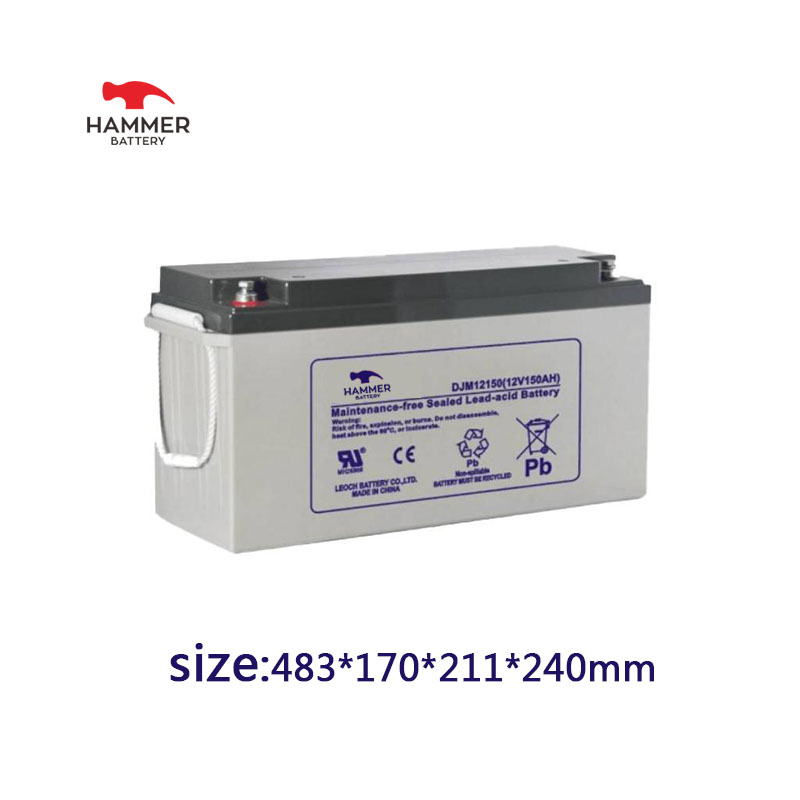 Ups batteri solbatteri fotovoltaisk batteri energi opbevaring batteri AGM batteri bly-syre batteri 12V150AH